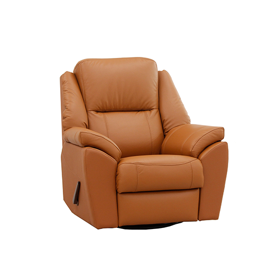 Riviera recliner nahka, konjakki 1053